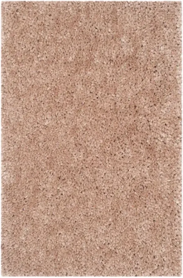 POPCORN SHAG Beige  2'-6' X 4' Accent Rug
