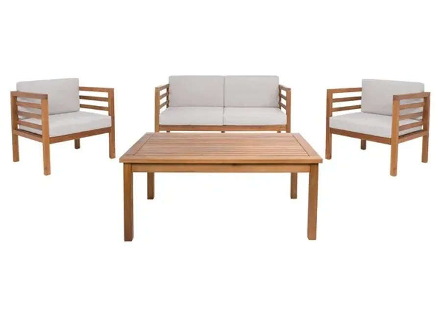 KINNELL 4PC OUTDOOR  LIVING SET