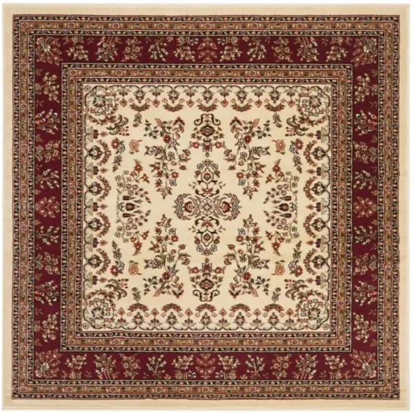 LNH331 IVORY  5'-3' x 5'-3' Square Square Rug