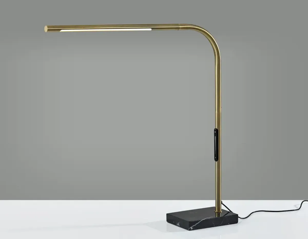 Cullen LED Desk Lamp w. Smart Switch