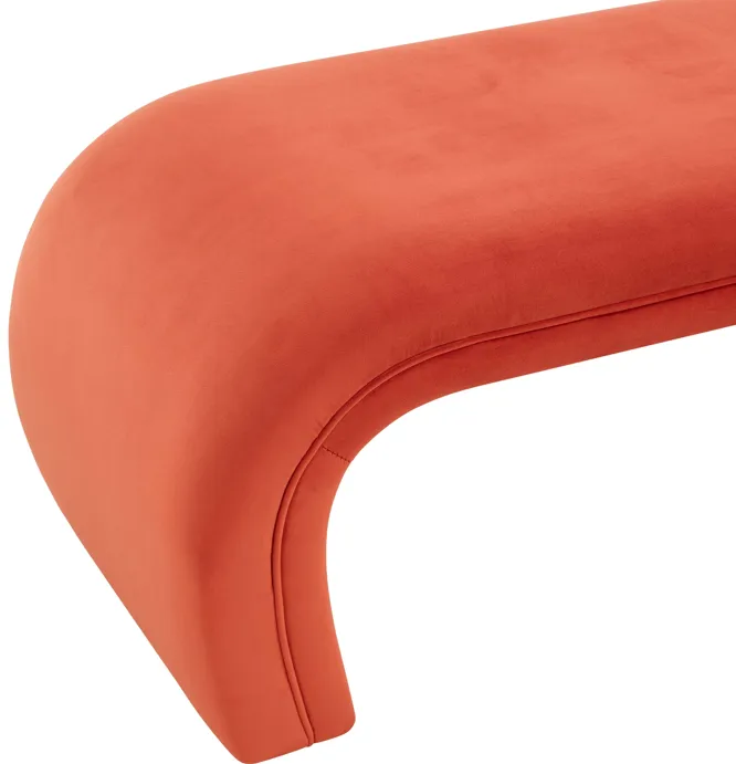 Kenya Red Rocks Velvet Bench