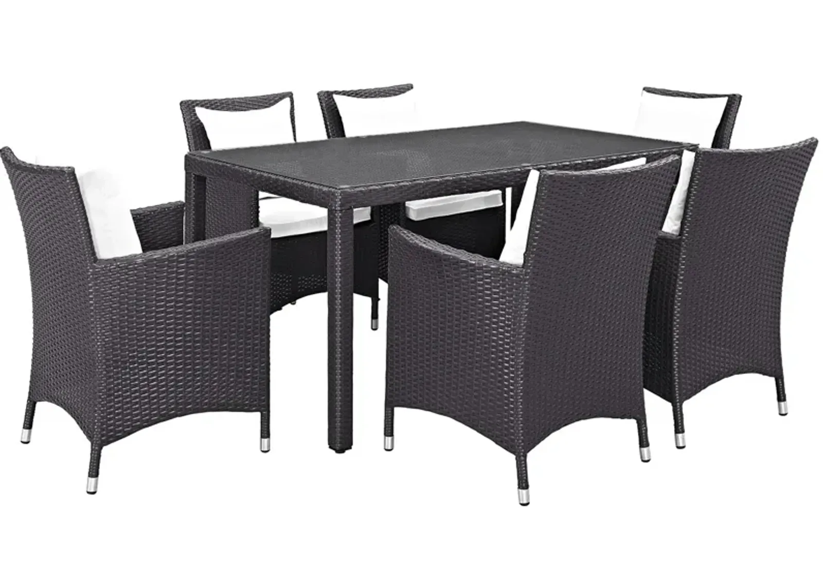 Convene 7 Piece Outdoor Patio Dining Set