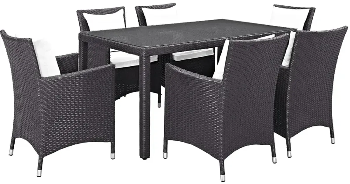 Convene 7 Piece Outdoor Patio Dining Set