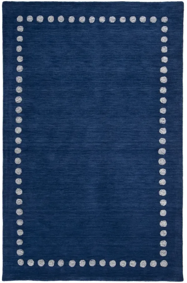 SAFAVIEH KIDS 802 NAVY 9' x 12' Large Rectangle Rug