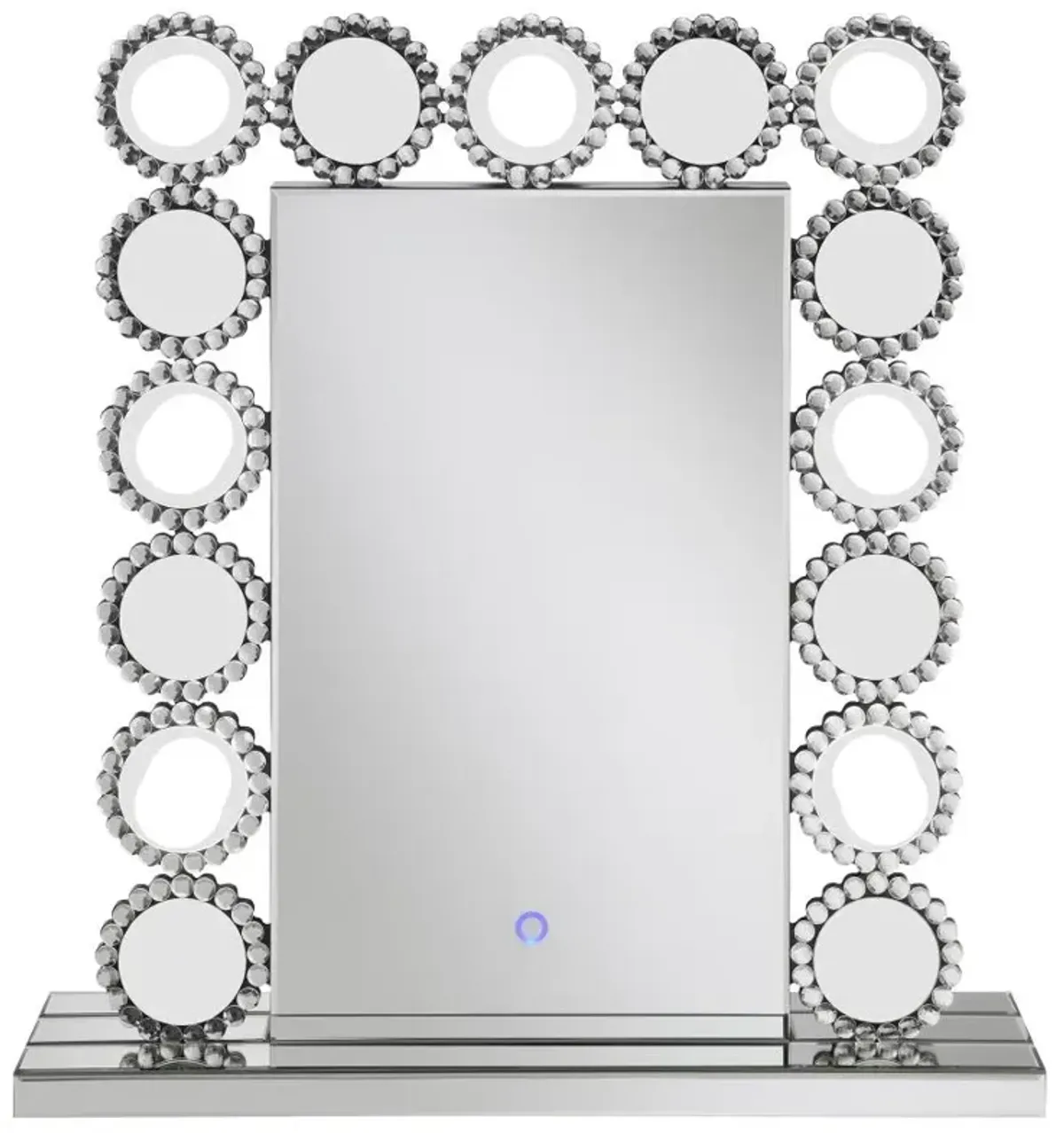 Aghes Rectangular Table Mirror with LED Lighting Mirror