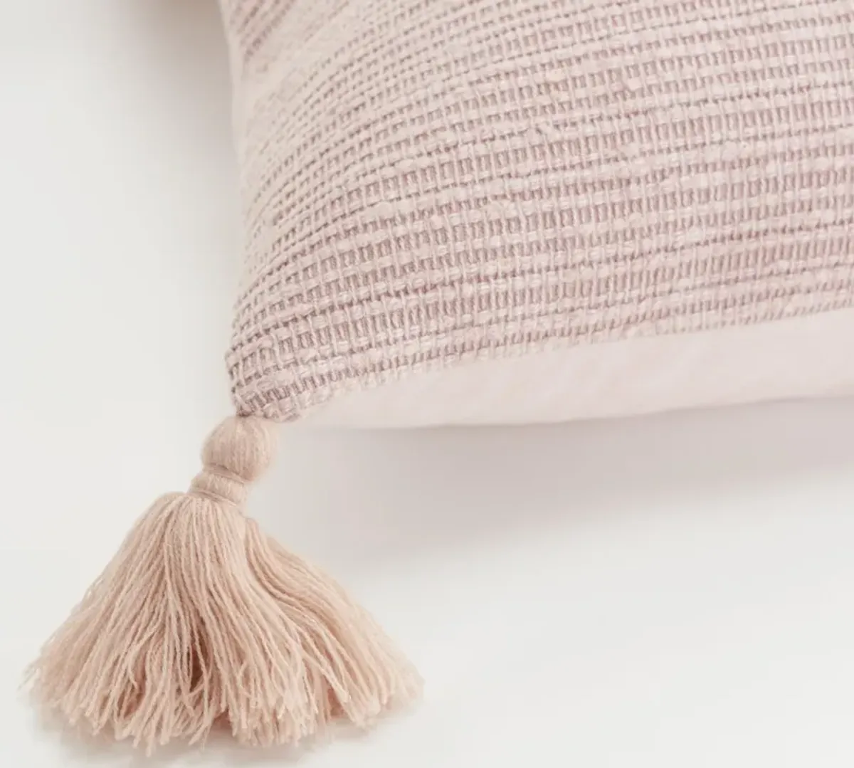 Solid Stripe Pink Pillow