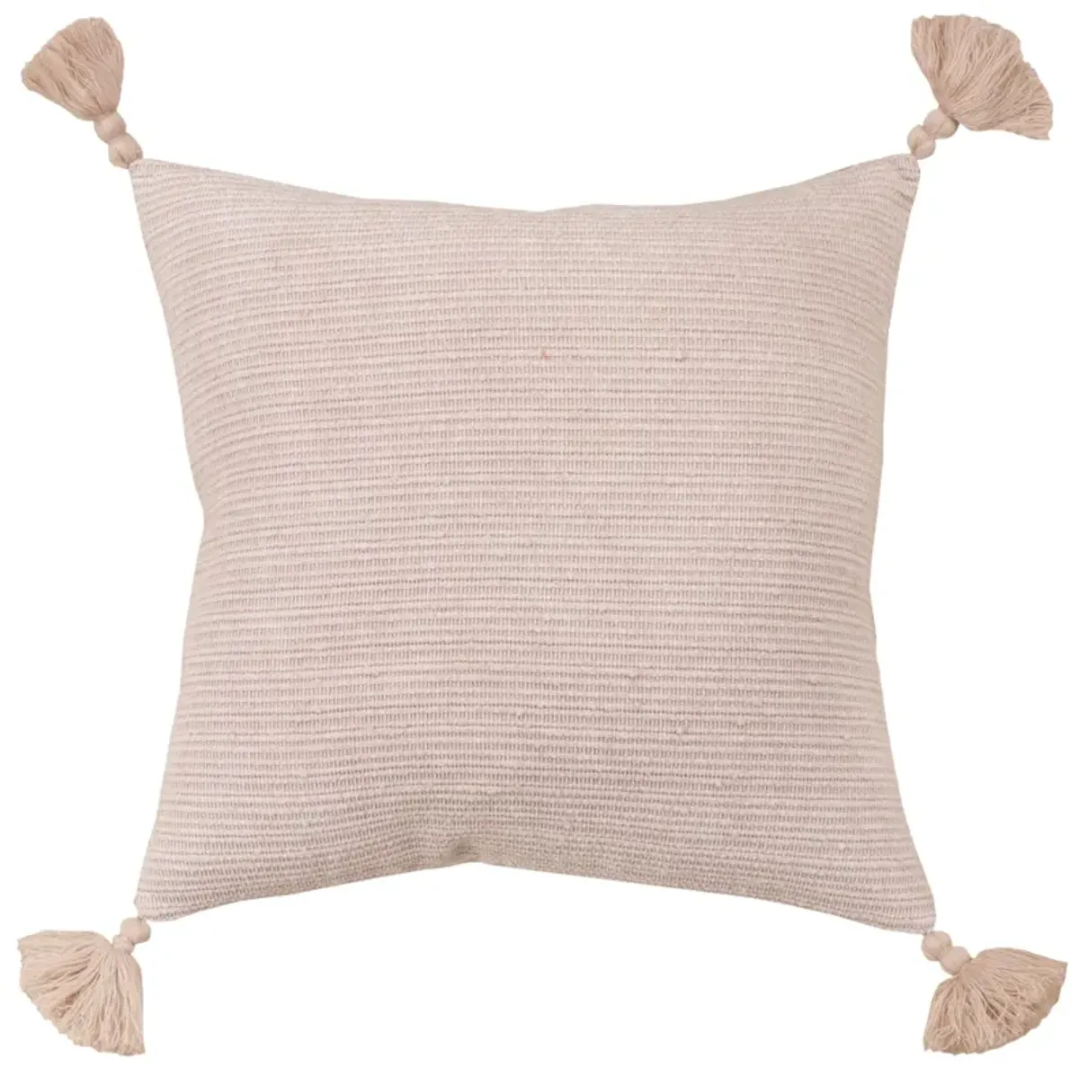 Solid Stripe Pink Pillow