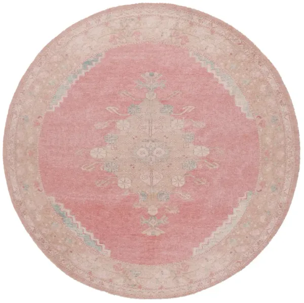 CLASSIC VINTAGE Hand Tufted 6' x 6' Round area rug