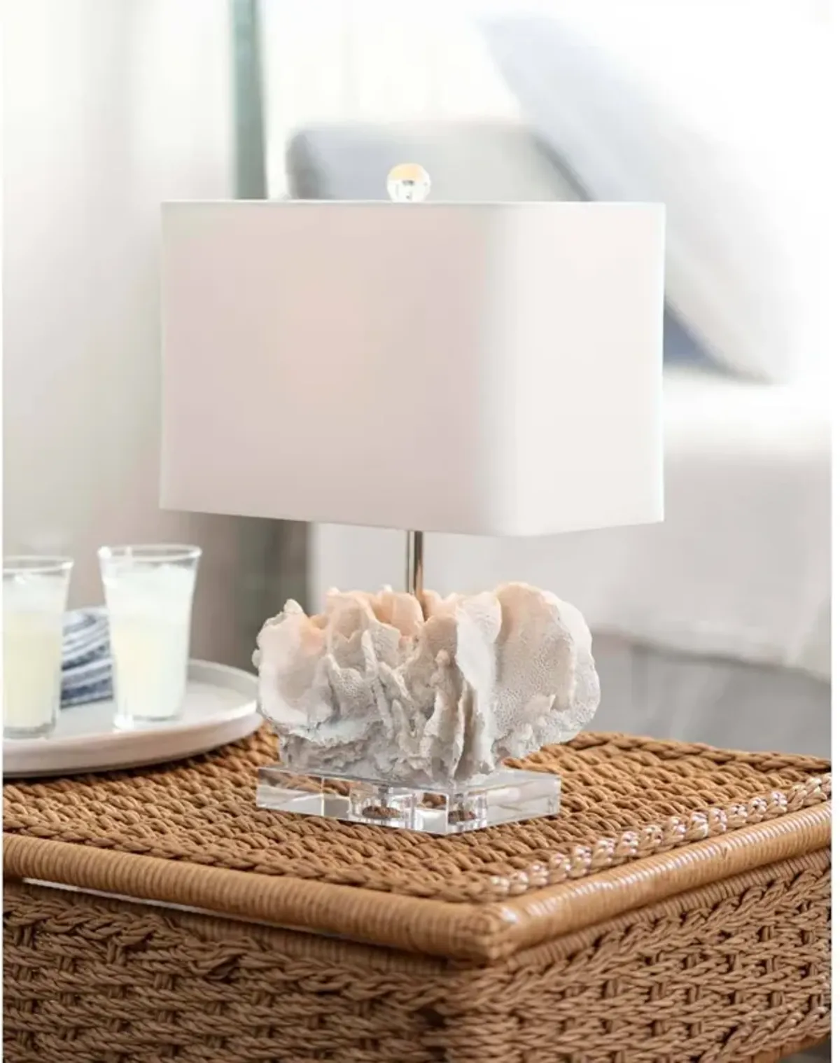 Caribbean Coral Table Lamp