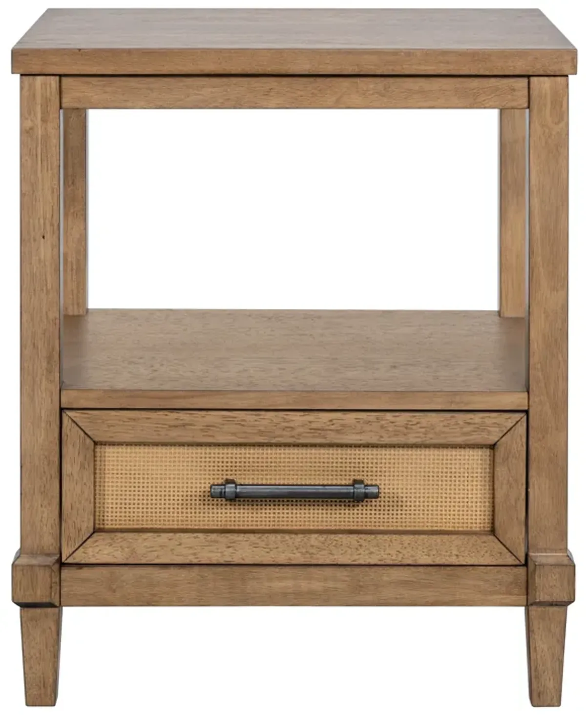 Salina Woven Cane Nightstand