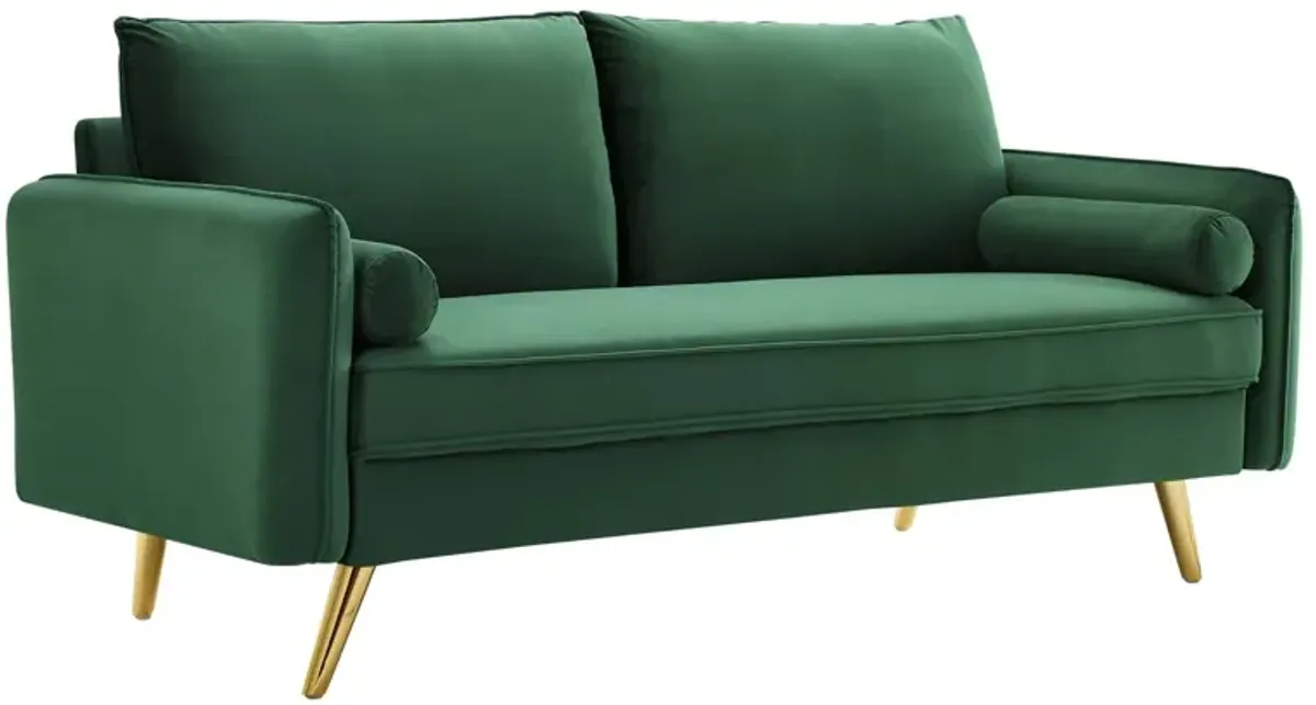 Revive Performance Velvet Sofa