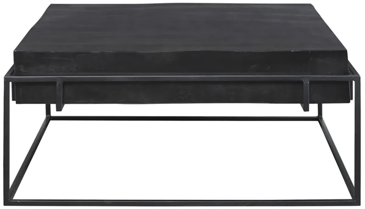 Telone Modern Black Coffee Table