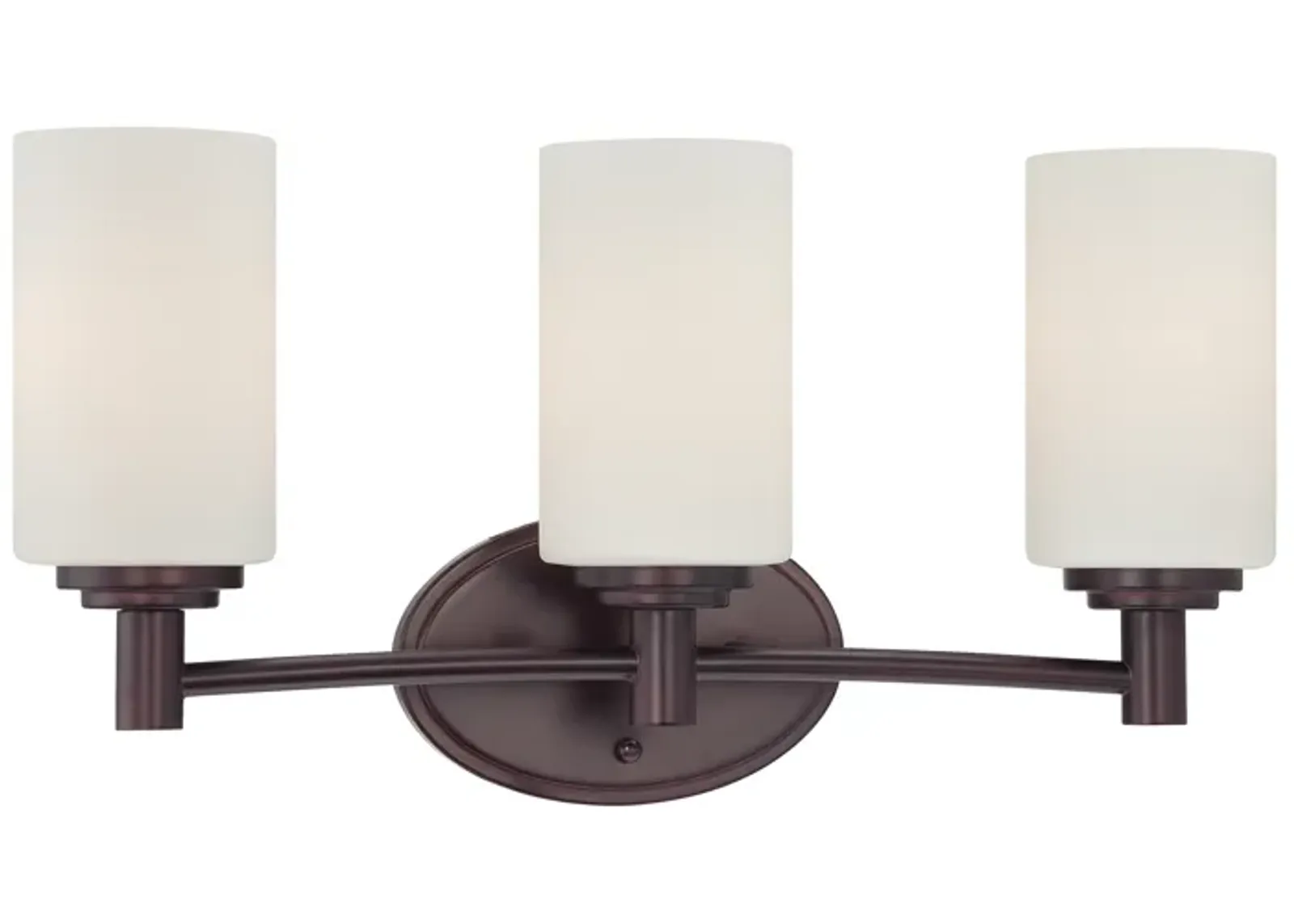 Pittman 19" Wide 3-Light Vanity Light - Sienna Bronze