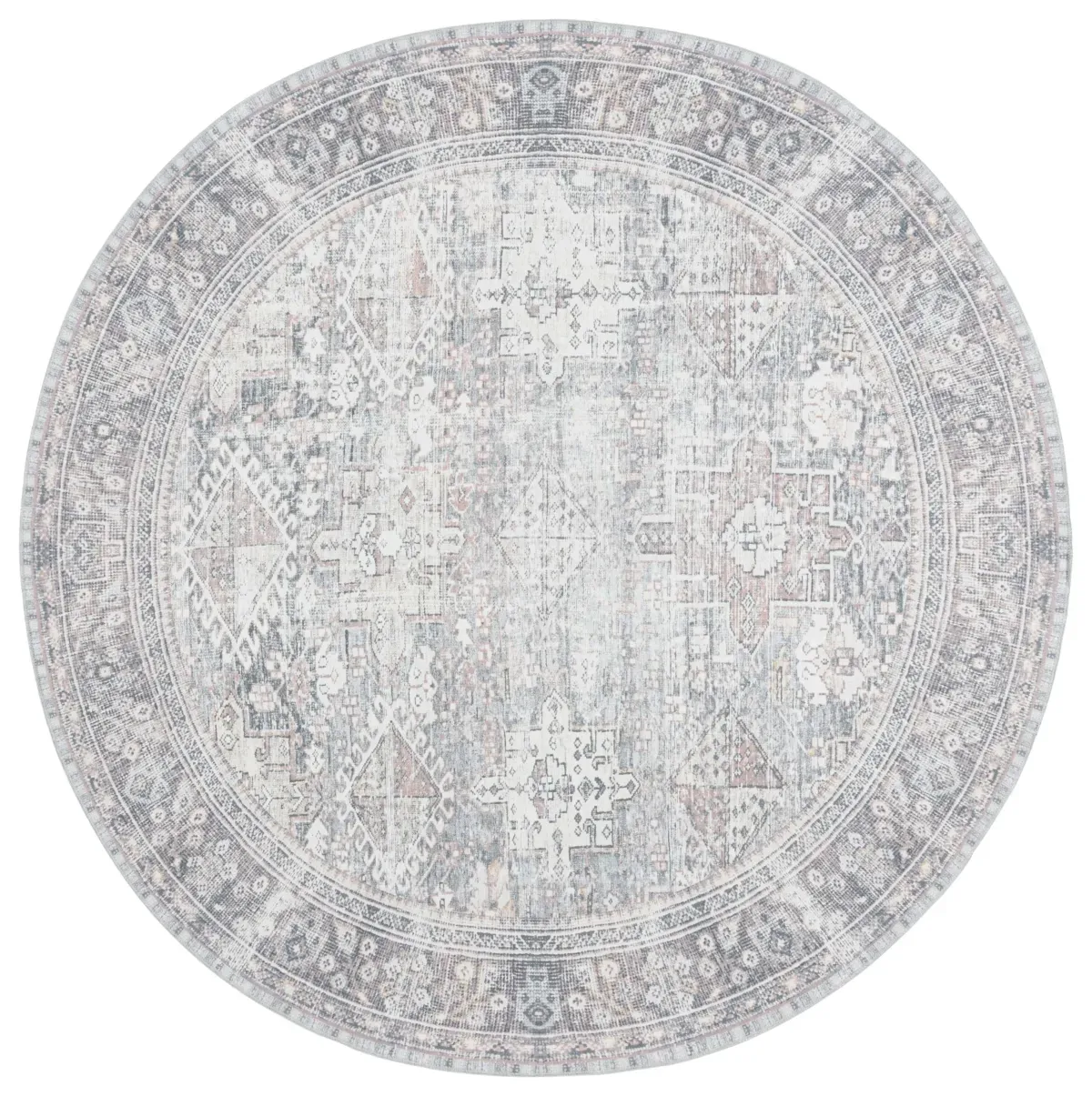 ARIZONA 199 DARK SAGE  6' x 6' Round Round Rug