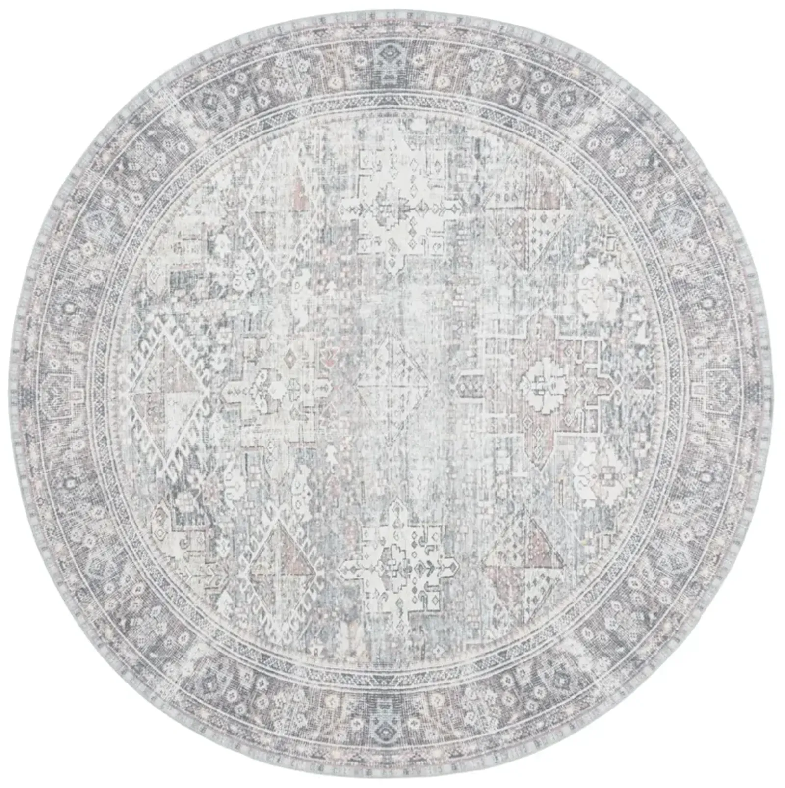 ARIZONA 199 DARK SAGE  6' x 6' Round Round Rug