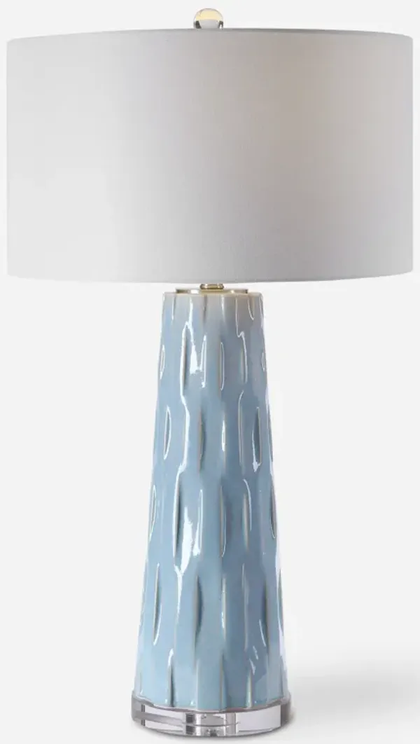 Brienne Light Blue Table Lamp