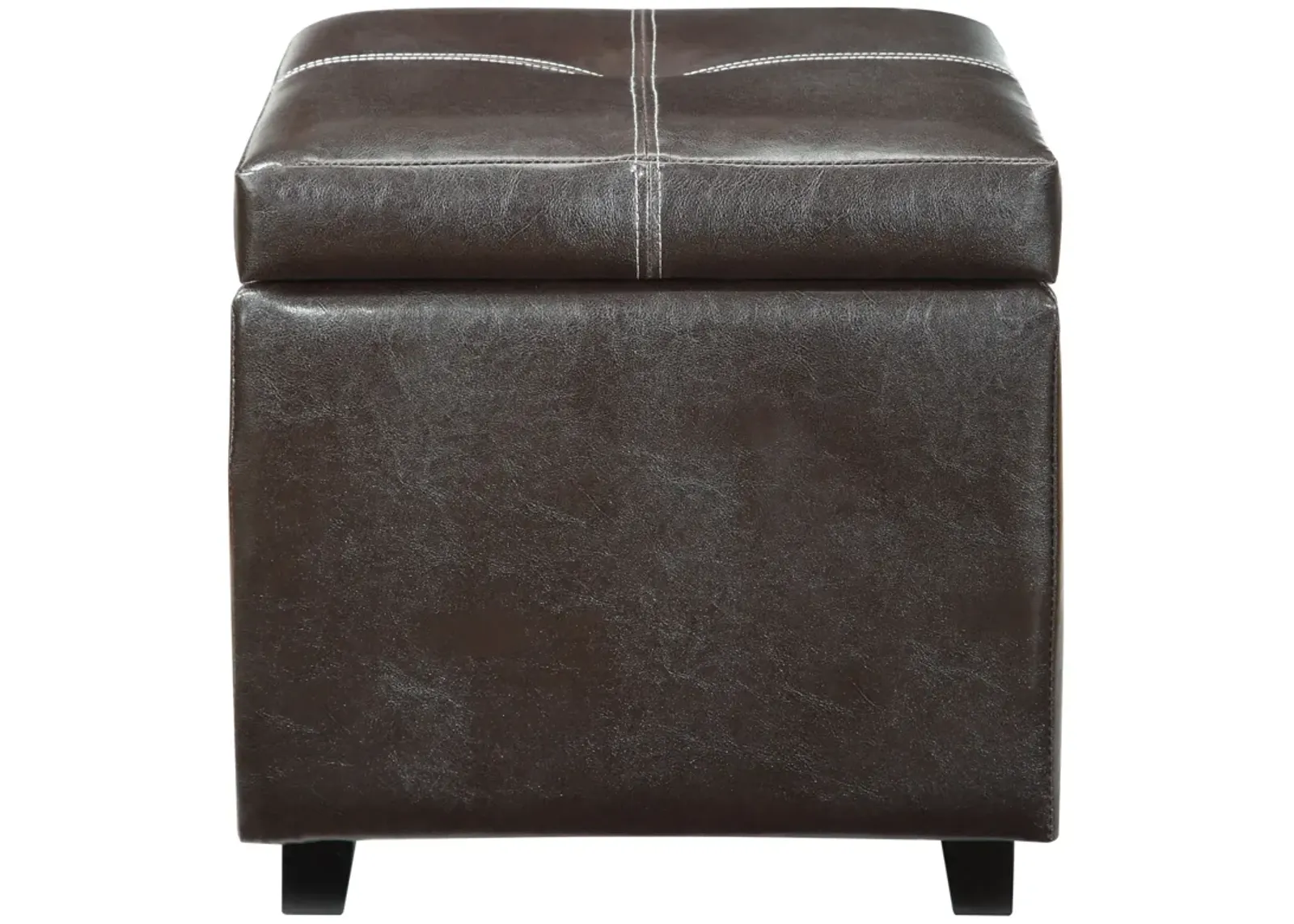 Treasure Upholstered Vinyl Ottoman