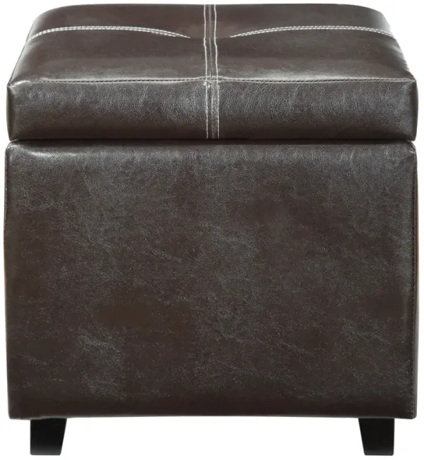 Treasure Upholstered Vinyl Ottoman