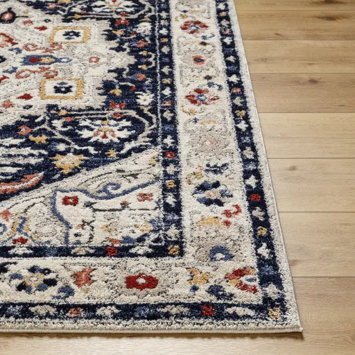 Liebe LBE-2304 5'3" x 7' Machine Woven Rug