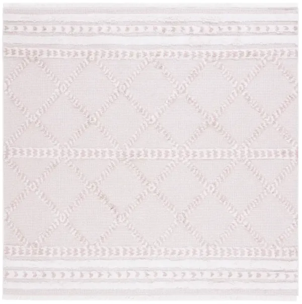 AUGUSTINE 714 PINK  4' x 4' Square Square Rug