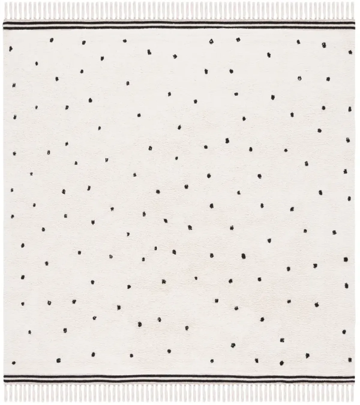 EASY CARE Hand Woven 4' x 4' Square area rug