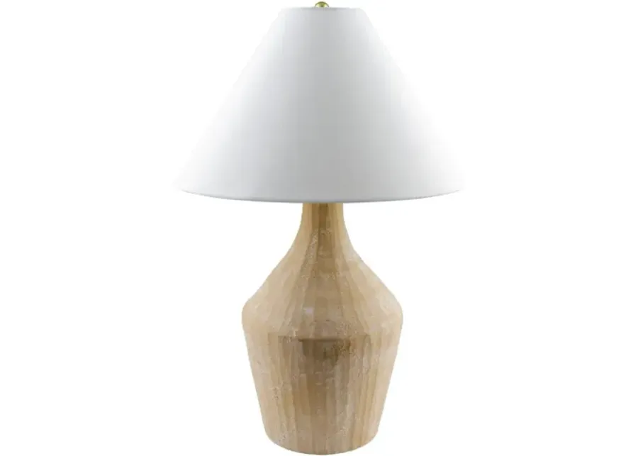 Fiori FIO-001 28"H x 18"W x 18"D Accent Table Lamp