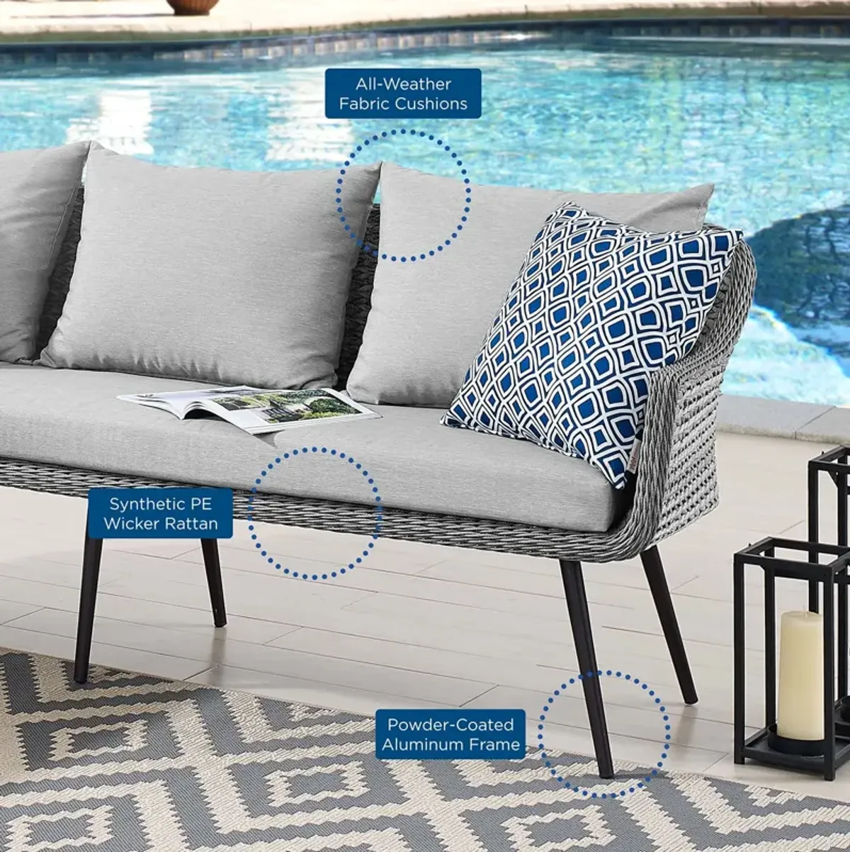 Endeavor Rattan Outdoor Seating Set