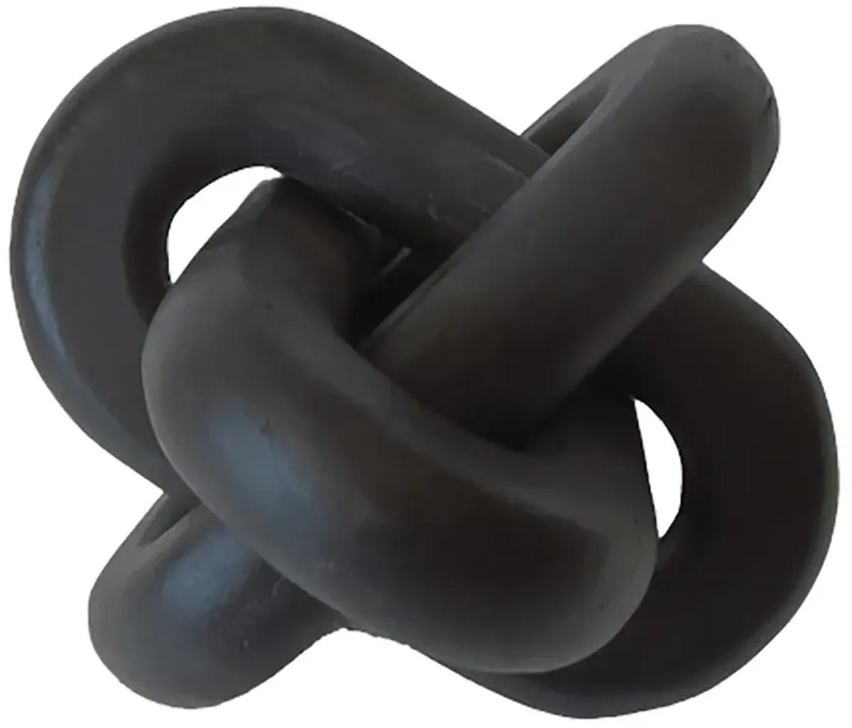 Wood, 6" Decorative Knot, Black