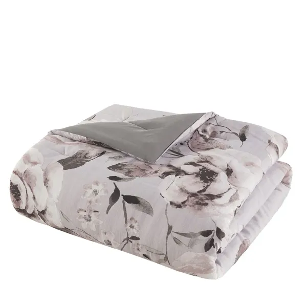 Neko 3 Piece Floral Printed Comforter Set