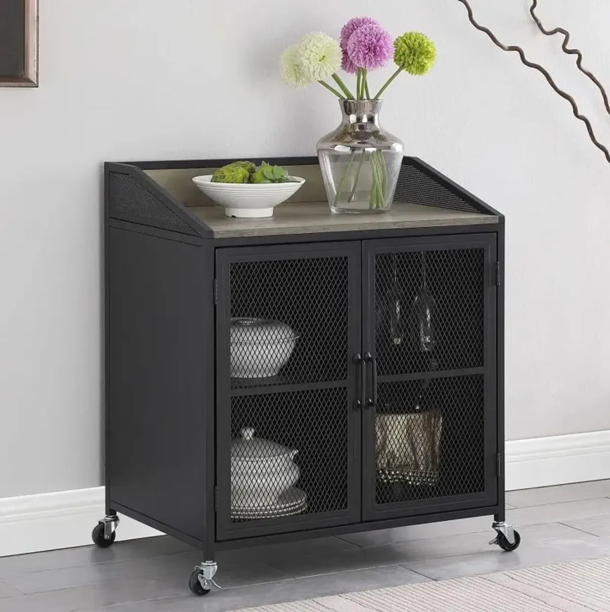 Arlette Wine Cabinet with Door