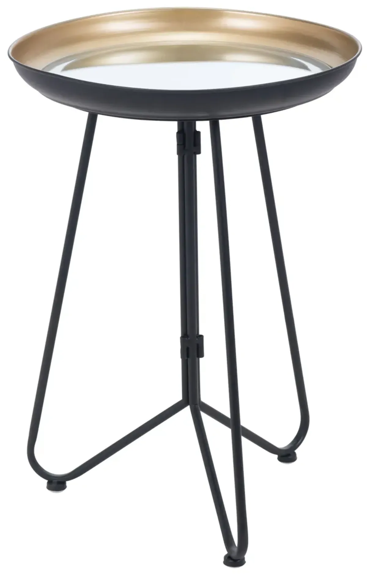 Foley Accent Table Gold & Black