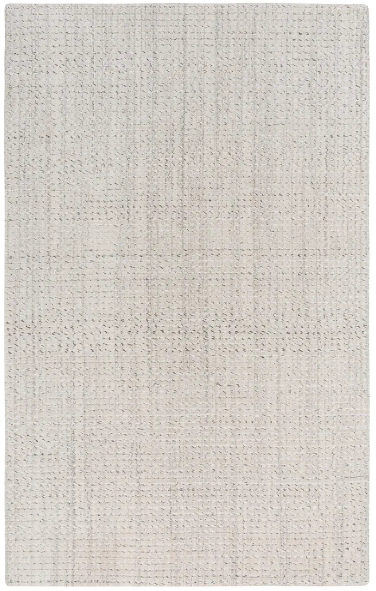 Cable oyster Solid Wool 7'6" x 9'6" Rectangle Rug