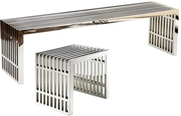 Gridiron Benches Set of 2