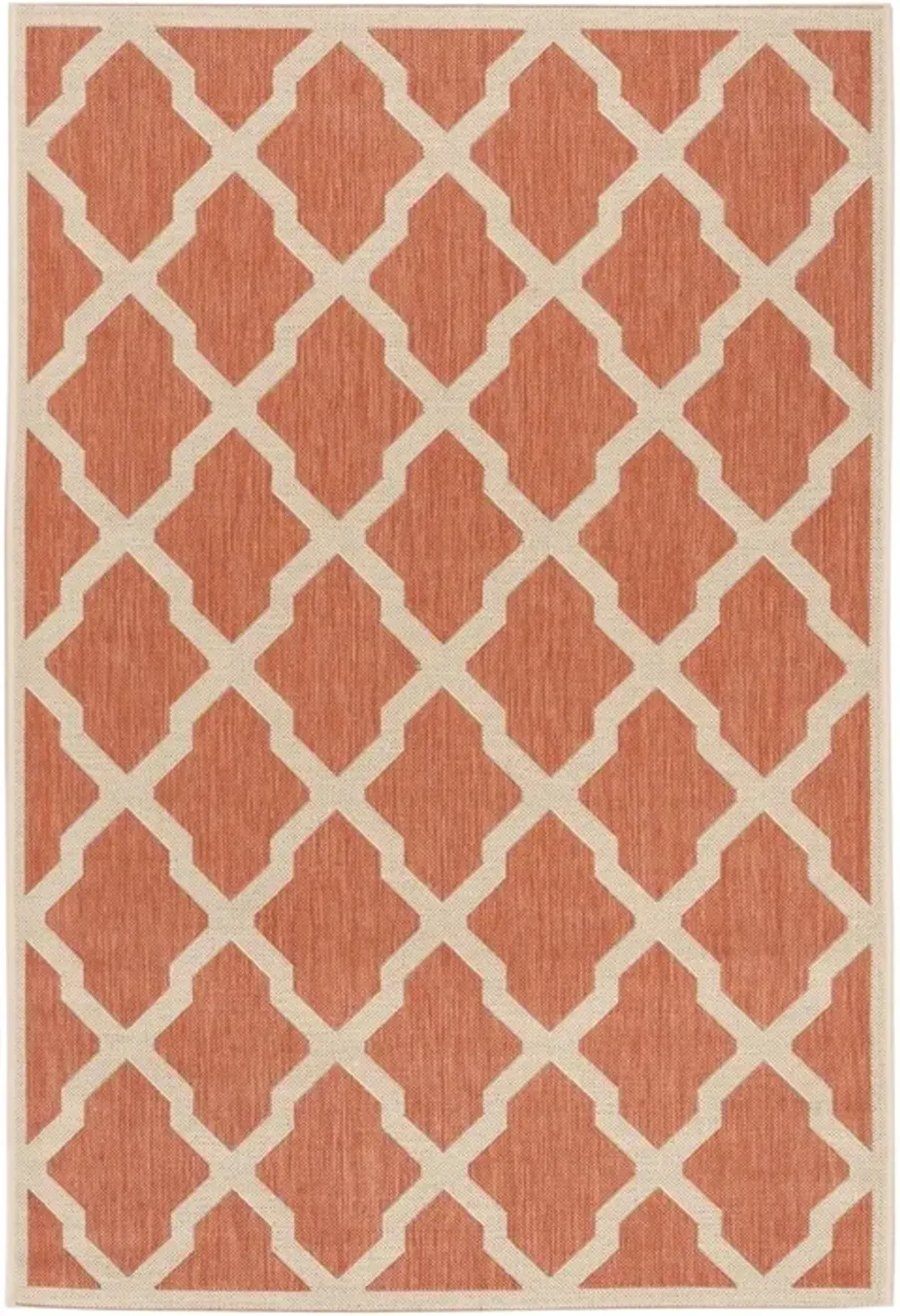 LINDEN 122 Collection LND122P-4 Rust / Creme 4' X 6'