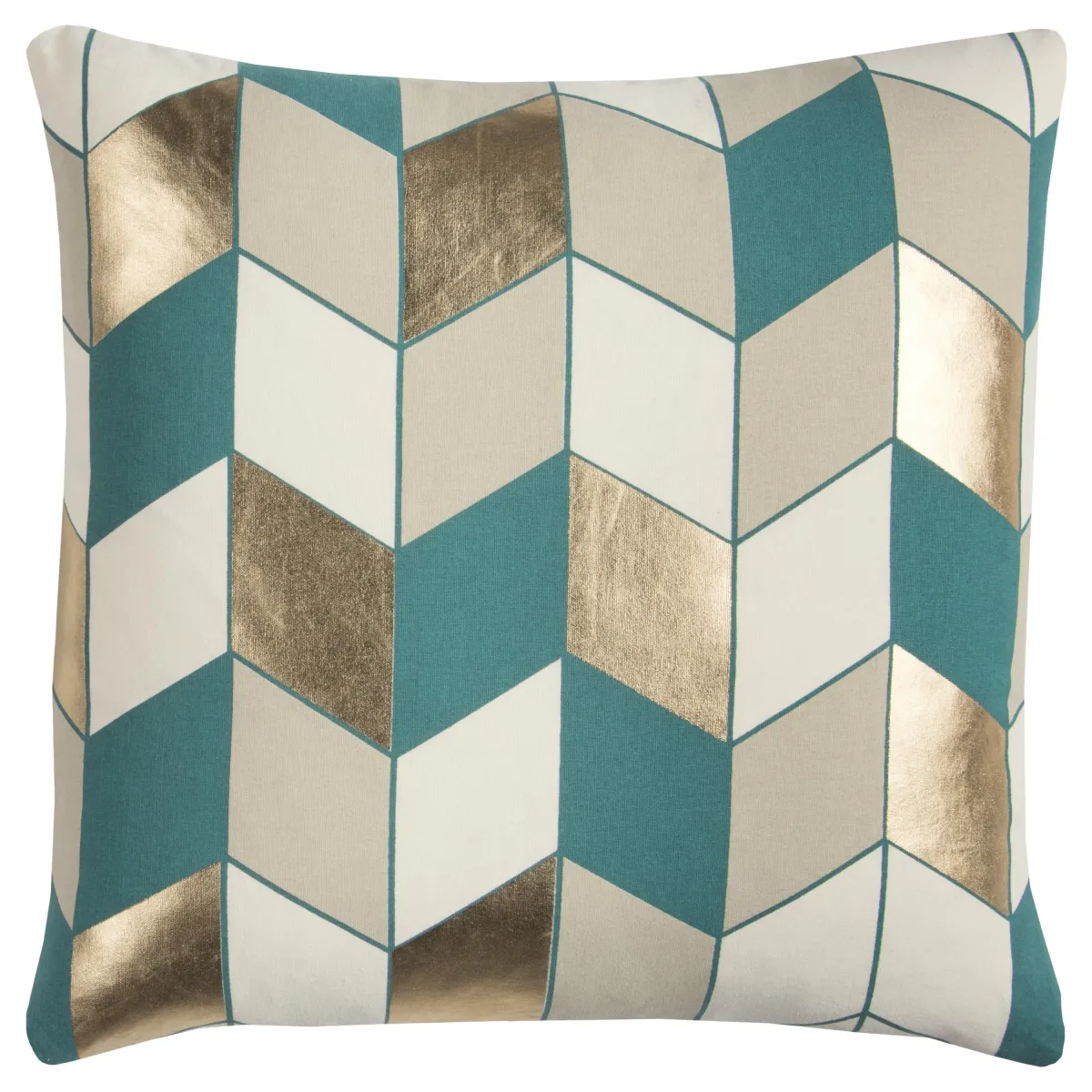 Rachel Kate Geometric Khaki Pillow