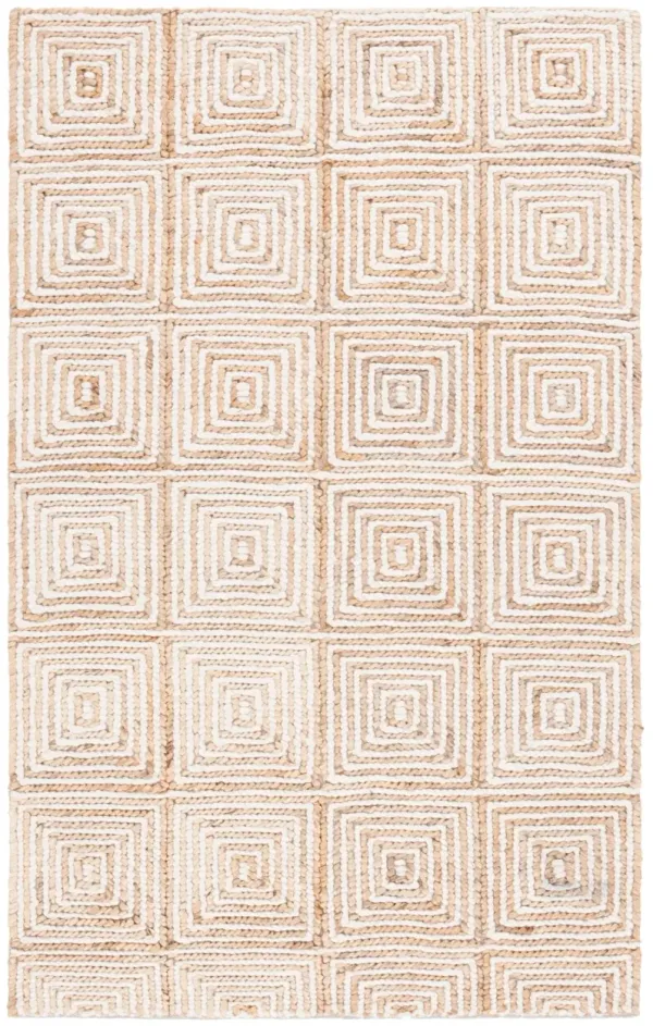 NATURAL FIBER 516 NATURAL  3' x 5' Small Rectangle Rug
