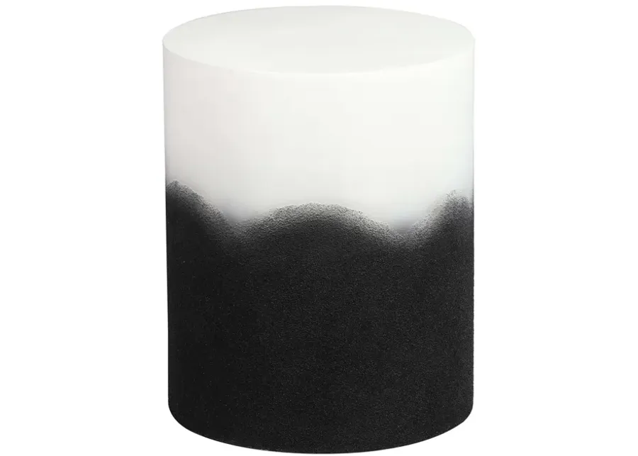 Matra Black and White Side Table