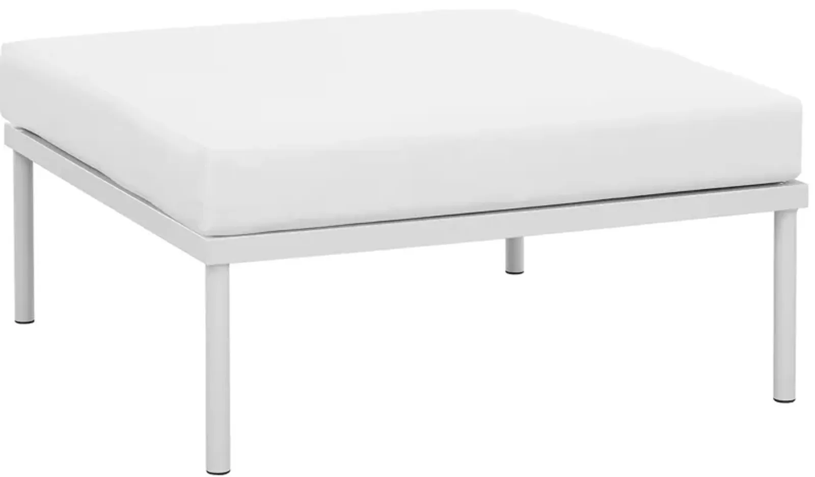 Harmony Outdoor Patio Aluminum Ottoman