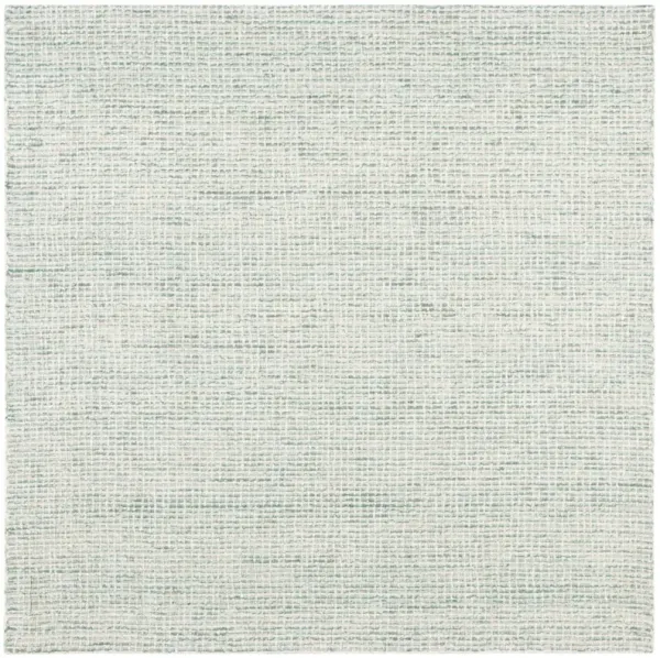 ABSTRACT 484 GREEN  4' x 4' Square Square Rug
