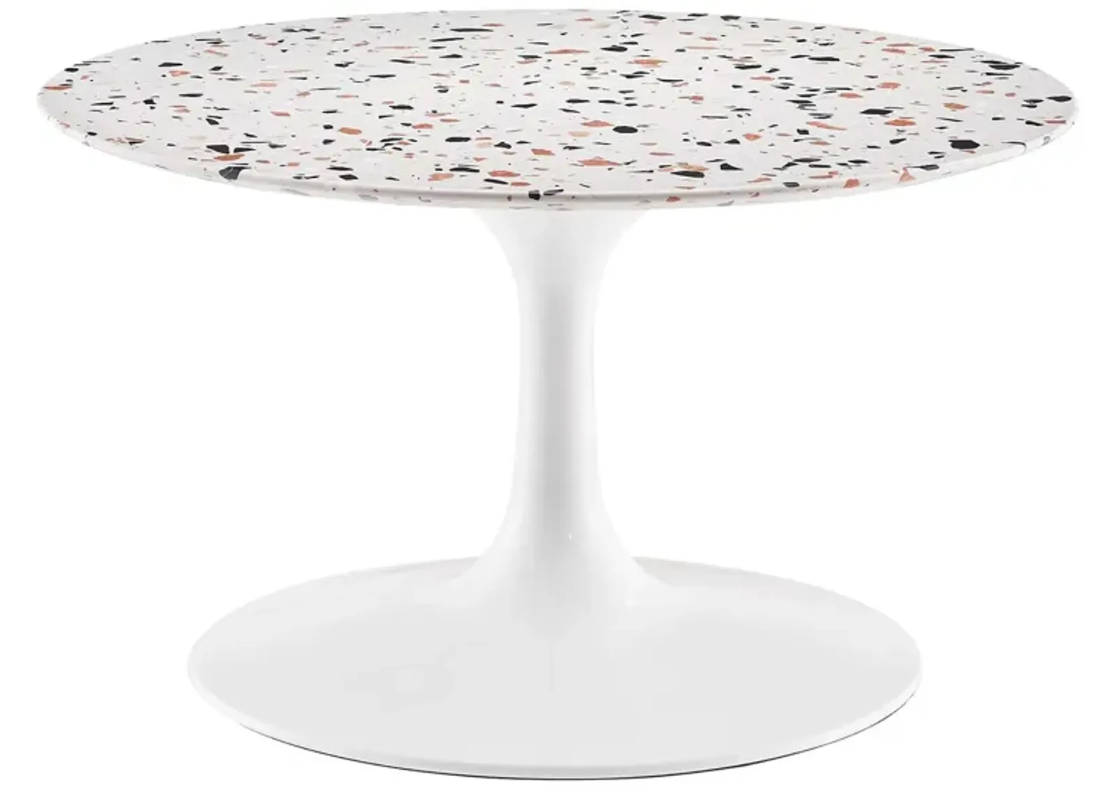 Lippa 28" Round Terrazzo Coffee Table