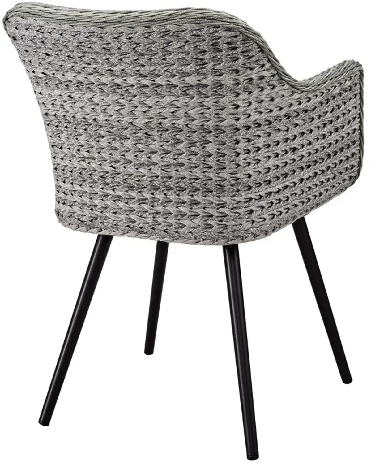 Endeavor Outdoor Patio Wicker Rattan Dining Armchair