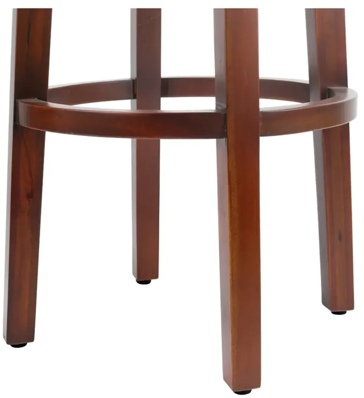 Foxy Mahogany Swivel Bar Stool, Cinnamon Brown