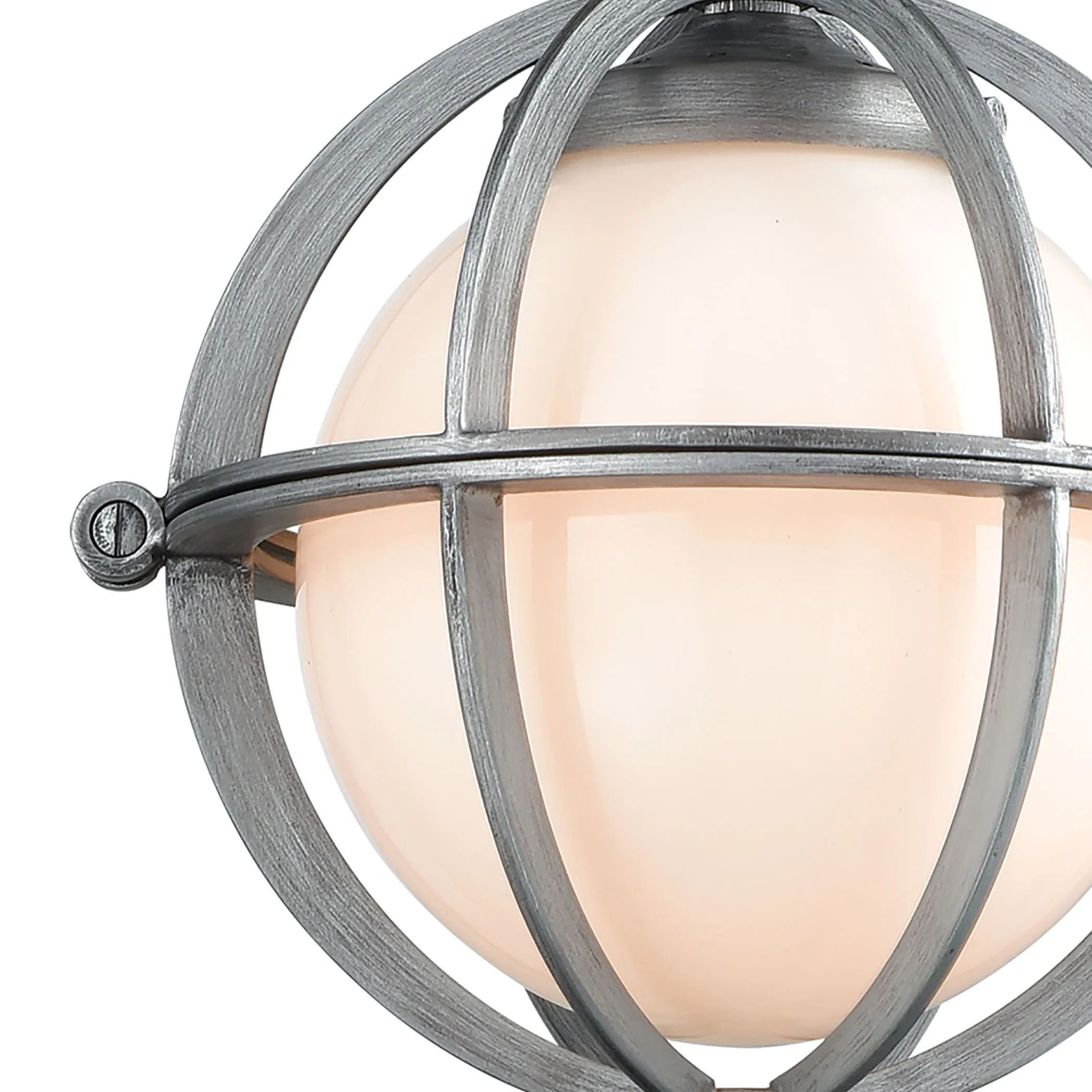 Aubridge 10" Wide 1-Light Mini Pendant - Weathered Zinc