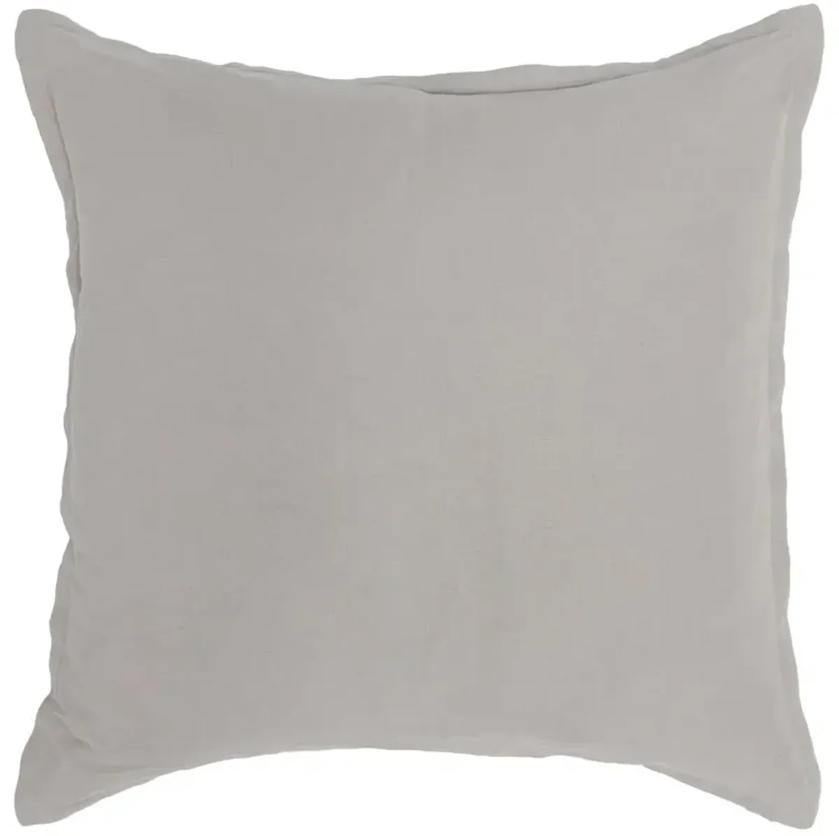 Arcadia Dove Gray Euro Sham