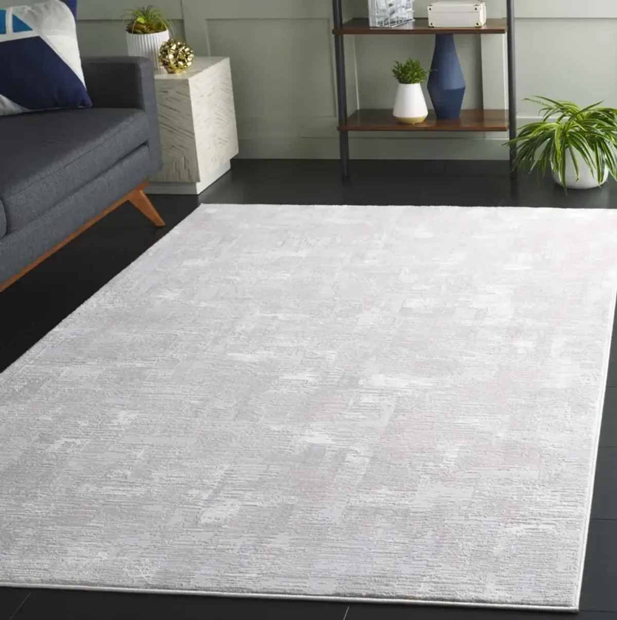 MEMPHIS 508 GREY  5'-3' x 7'-6' Medium Rectangle Rug