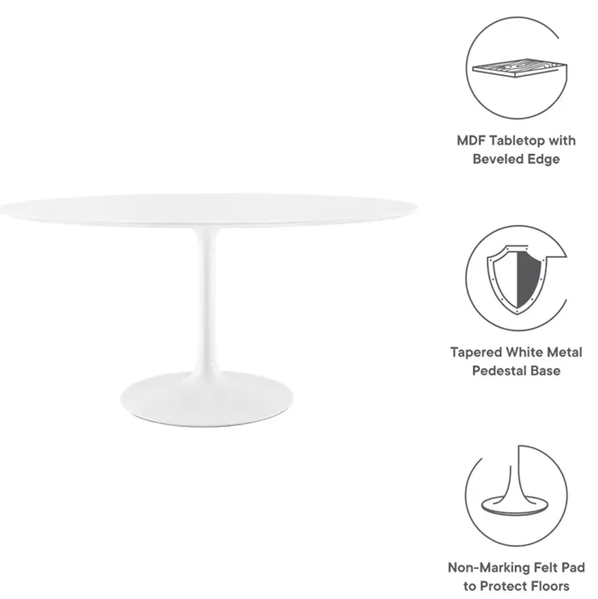 Lippa Top Dining Table