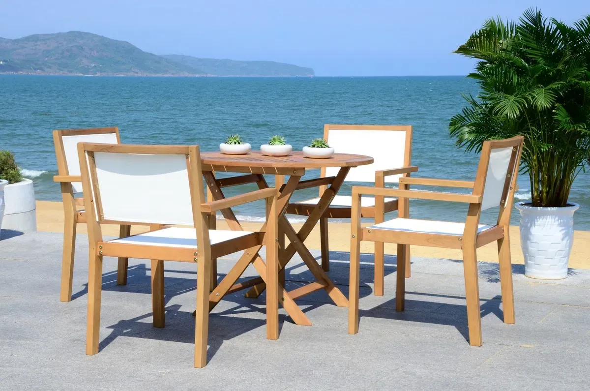 Chante Outdoor Dining Set - Set of 5