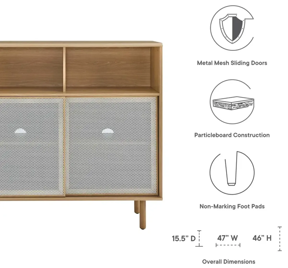 Kurtis 47" Display Cabinet