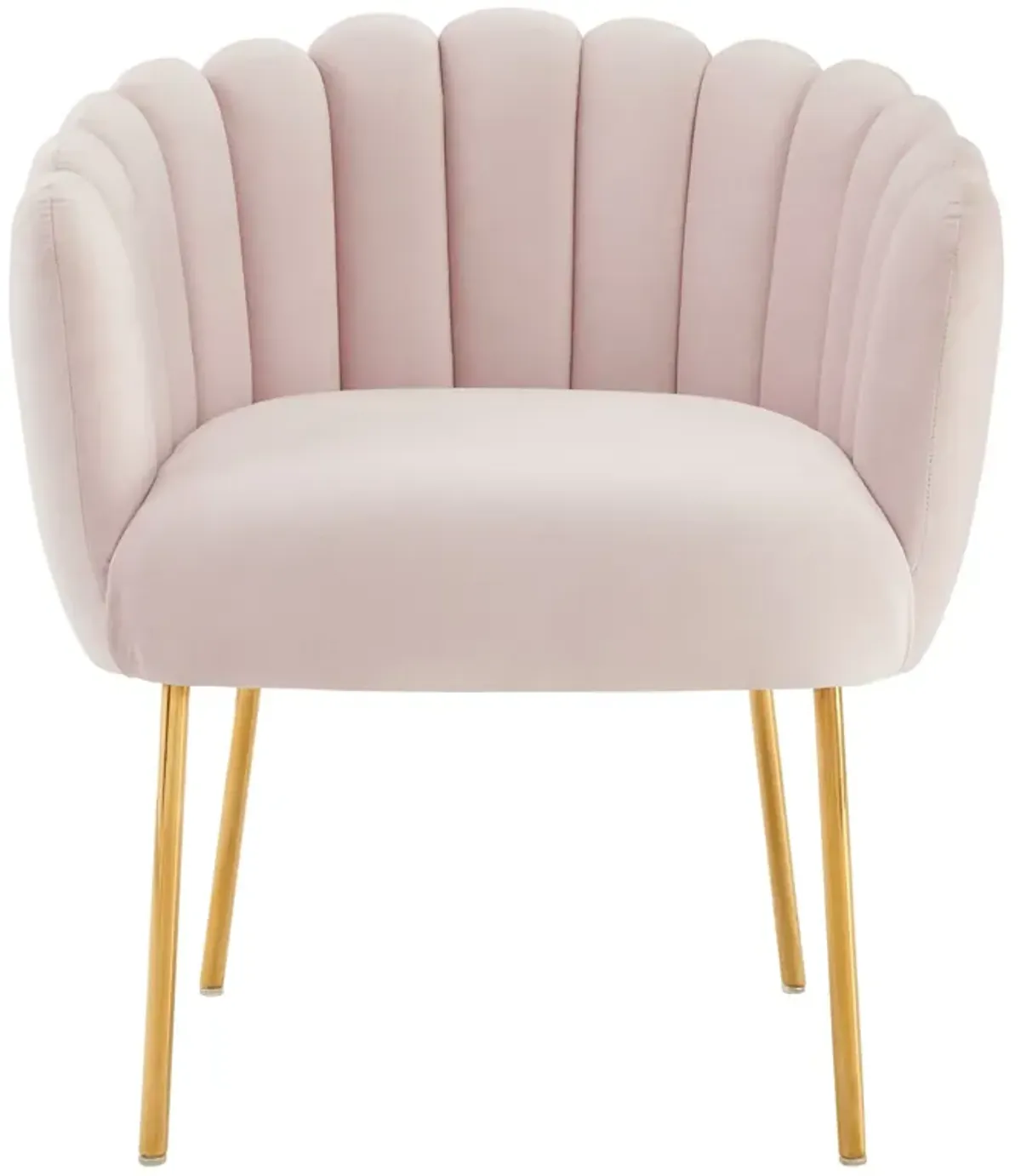 Sanna Channel Tufted Performance Velvet Armchair