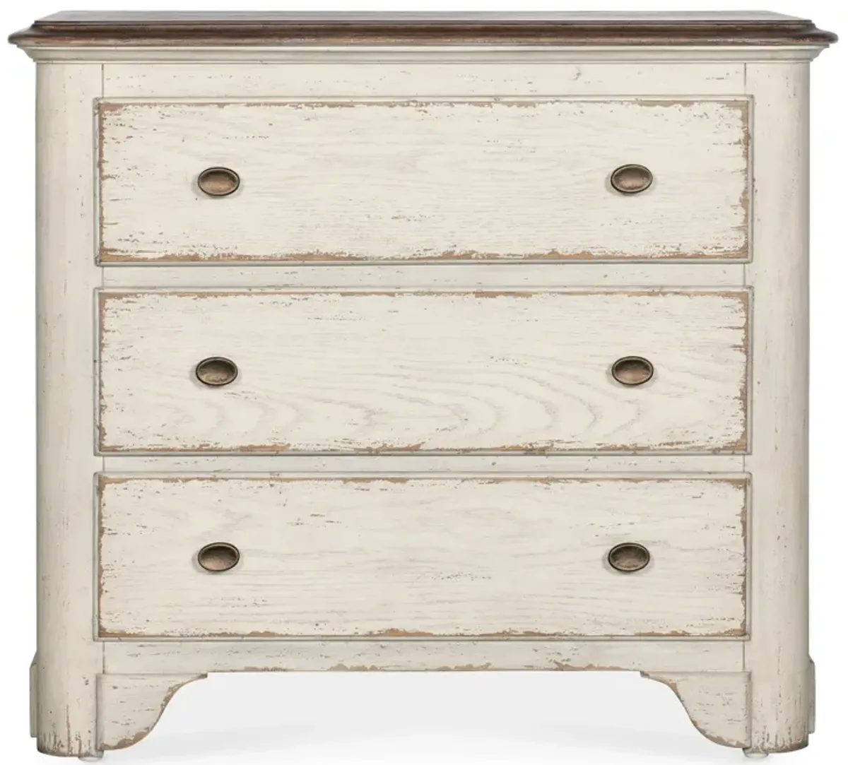 Americana Three-Drawer Nightstand